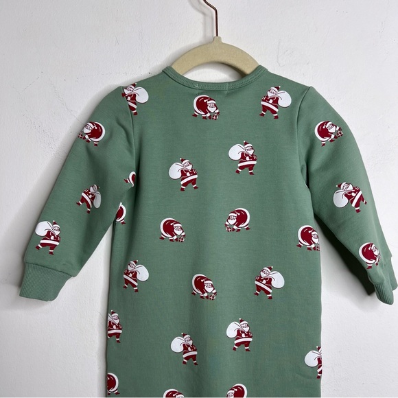 Miles the Label Sleighing It Print Santa Full Zip Coverall - Picture 9 of 9